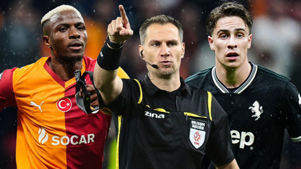 Juventus-Galatasaray maçı öncesi hakem krizi Görevden alınmış