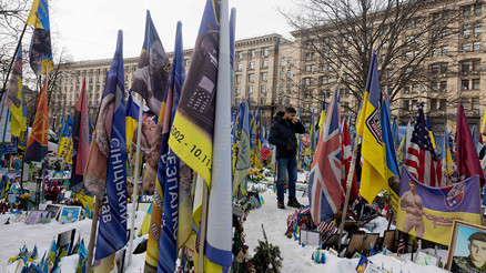 Ukrayna Savaşının dördüncü yıl dönümünde, kayıplar için anma töreni düzenlendi