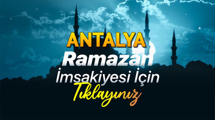 ANTALYA İFTAR VAKTİ VE SAHUR SAATİ GÜN GÜN - DİYANET RAMAZAN İMSAKİYESİ 2026 || Antalyada sahur saat kaçta Antalya sahur (imsak) zaman, saat kaçta
