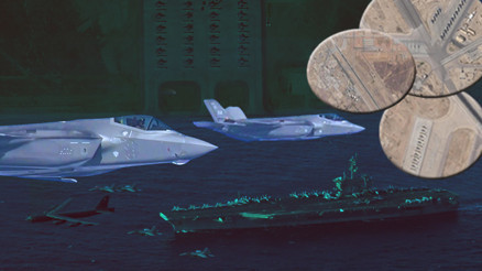 ABDnin dev askeri yığınağı uydu görüntüleriyle tespit edildi: 150 savaş uçağı İrana karşı konuşlandırıldı