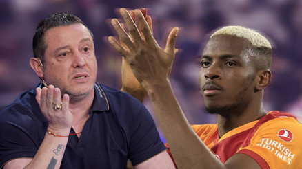 Nihat Kahveciden olay Osimhen sözleri: Bir sıkıntısı mı var sevinmiyor