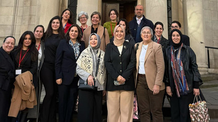 Londra’da USIKAD UK Başkanı Dr. Belma Uysal’a diplomatik ziyaret