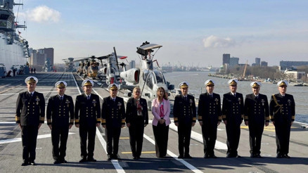 Türk denizciler Hollanda’da