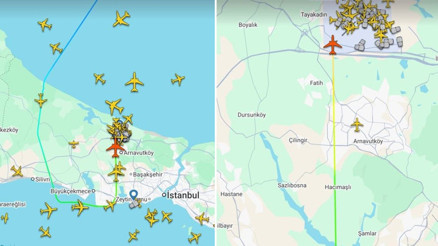 Ülkeler hava sahalarını kapadı, uçaklar İstanbul Havalimanı’na indi