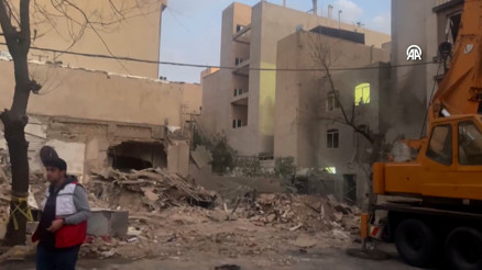 ABD-İsrail saldırılarının ardından başkent Tahrandaki yıkım görüntülendi