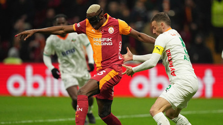 Galatasaray 3-1 Alanyaspor (Süper Lig maçı özeti)