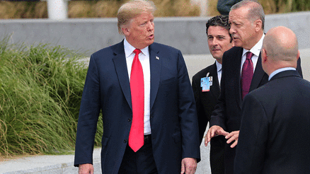 Son dakika.. Cumhurbaşkanı Erdoğan ve Trump arasında kritik görüşme