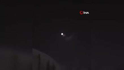 İrandan fırlatılan füzeler Yüksekova ve Şemdinli semalarında görüldü