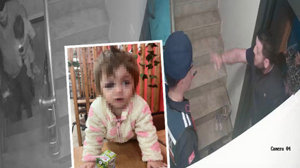 Baba ile 14 aylık bebeği darbedilmişti: Türkiyenin konuştuğu olayda yeni görüntüler ortaya çıktı