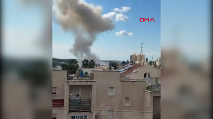 İran, İsrailin Beyt Şemeş kentine saldırı düzenledi