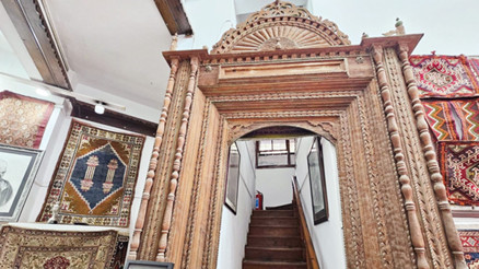 Tarihi mihrap evine dönüyor