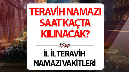 TERAVİH NAMAZI SAAT KAÇTA 2 MART 2026 (Diyanet namaz vakitleri) | Bu akşam teravih namazı ne zaman, saat kaçta kılınacak Teravih namazı nasıl kılınır, kaç rekat, hangi dualar okunur İşte il il teravih namazı vakitleri
