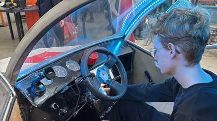 Samsunda lise öğrencileri üretti: Dizel motorlu ve 7.5 beygir gücüne sahip