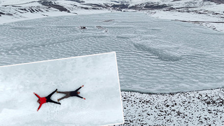 Termometreler eksi 20 dereceye düştü: 100 bin dönüm araziyi sulayan baraj dondu