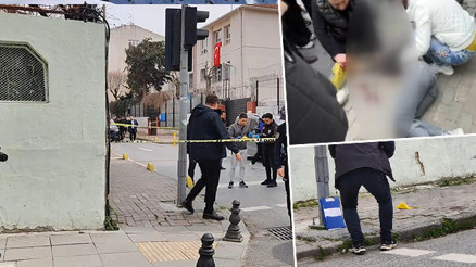 Fatihte sokak ortasında dehşet: Boşanma aşamasındaki eşi tarafından başından vuruldu Fatihte sokak ortasında dehşet: Boşanma aşamasındaki eşi tarafından başından vuruldu