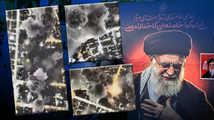 İsrail savaş uçakları Hamaneyin yeraltı askeri sığınağını böyle vurdu