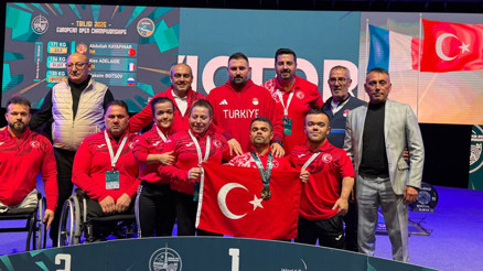 Milli para halterci Abdullah Kayapınar, Avrupa şampiyonu