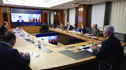 Ticaret Bakanı Bolat, AB Komisyonunun Genişlemeden Sorumlu Üyesi Marta Kos ile görüştü