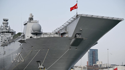 TCG Anadolu İngiltere’de şov yaptı TCG Anadolu İngiltere’de şov yaptı