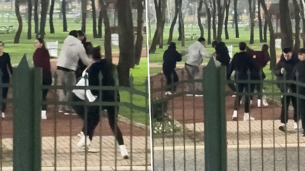 Kağıthanede lise öğrencileri birbirine girdi: Seni mermi manyağı yapacağım