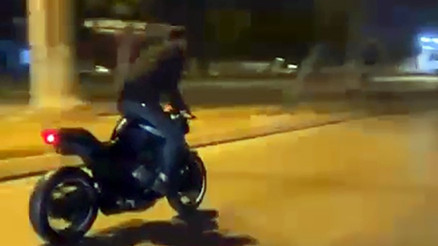 Dur ihtarına uymayan motosiklet sürücüsüne 497 bin lira ceza