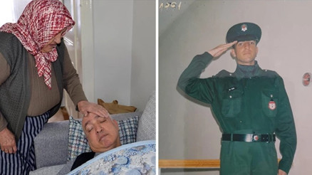 Polis memuruyken engelli kalan oğluna 22 yıldır bakıyor: Gelini bu sözlerle bakmaktan vazgeçmiş Polis memuruyken engelli kalan oğluna 22 yıldır bakıyor: Gelini bu sözlerle bakmaktan vazgeçmiş