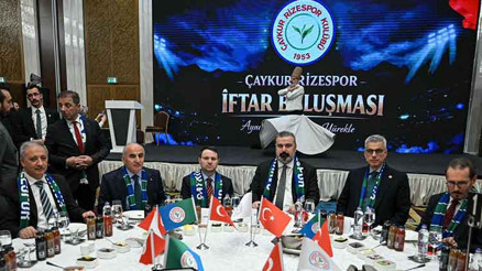 Bakanlar Gürlek ve Memişoğlu, Çaykur Rizespor iftar programına katıldı