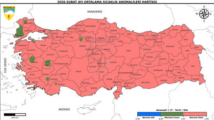 Meteoroloji raporunu açıkladı: Son 56 yılın en sıcak 3üncü şubat ayı yaşandı