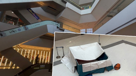 Bursada AVMde korkunç olay Yemek katından beton zemine düşerek hayatını kaybetti