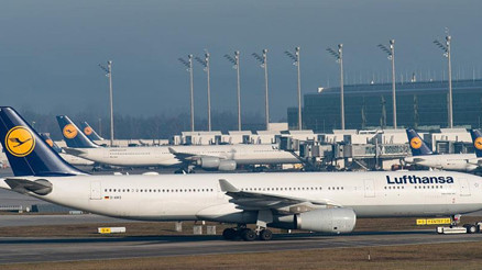 Lufthansa pilotları grevde