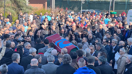 Trabzonsporda, Orhan Kaynak için tören düzenlendi