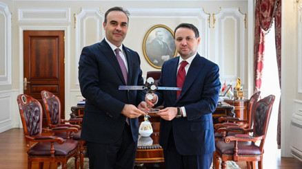 Sanayi ve Teknoloji Bakanı Kacır, İçişleri Bakanı Çiftçi ile Adalet Bakanı Gürleki ziyaret etti