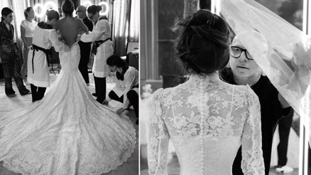 50 yaşından sonra prensesler gibi evlendi: Düğününde hıçkıra hıçkıra ağlamış