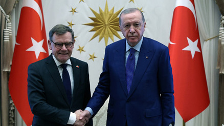 Cumhurbaşkanı Erdoğan, Almanya Dışişleri Bakanını kabul etti