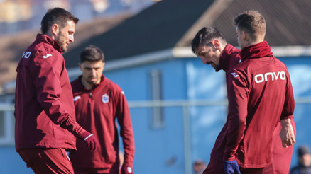 Trabzonsporda Rizespor maçı mesaisi