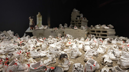 Filistin’e destek için “Sessiz Ayakkabılar” sergisi