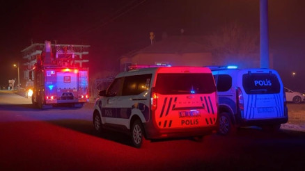 Aksaray’da korkutan baca yangını