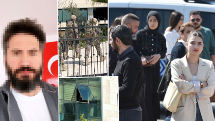 Antalyada Kepez Kaymakamlık binasında silah sesi duyuldu: 4.5 saatte ikna edildi Ateş ettiği anlar kamerada