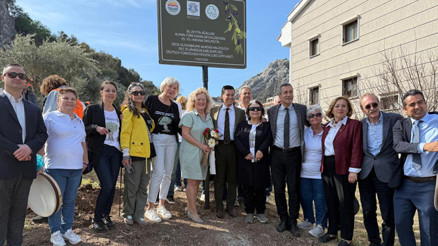 Marmaris ile Fürth dostluğu için Umut Korusu oluşturuldu Marmaris ile Fürth dostluğu için Umut Korusu oluşturuldu