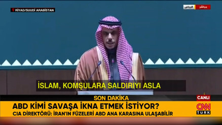 Suudi Arabistan Dışişleri Bakanı Faysal bin Ferhan: İran yanlış hesap yapıyor