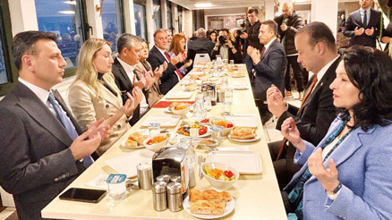 Son iftar Saraçhane’de