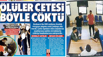 Ölüler çetesinin içinden pişkin itiraf