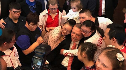 Cumhurbaşkanı Erdoğandan Down Sendromu Farkındalık Günü mesajı
