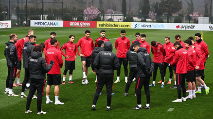 TFF açıkladı: Milli takımda iki futbolcu antrenmana katılamadı