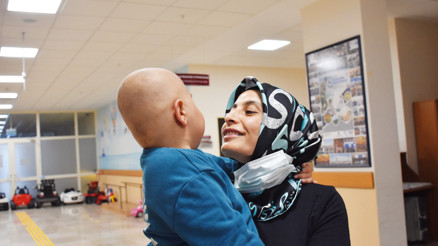 Küçük Alperen için çifte bayram