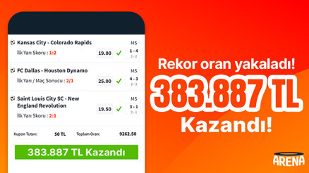 Rekor oran yakaladı, 383.887 TL kazandı…