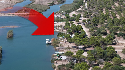 Doğa harikasında lağım rezaleti: Yıkım süreci başlatıldı