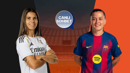 Kadınlar Şampiyonlar Liginde çeyrek final heyecanı Real Madrid - Barcelona maçı canlı sohbet ile Mislide