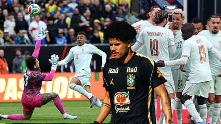 Brezilya 1-2 Fransa (Hazırlık maçı) Ederson, Kante, Sara...