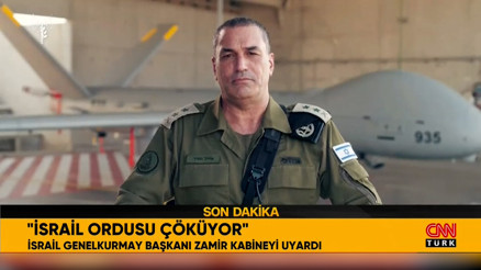 İsrail ordusu alarmda: Çöküş başladı